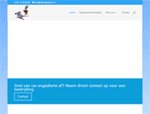 Tablet Screenshot of jollieongedierte.nl